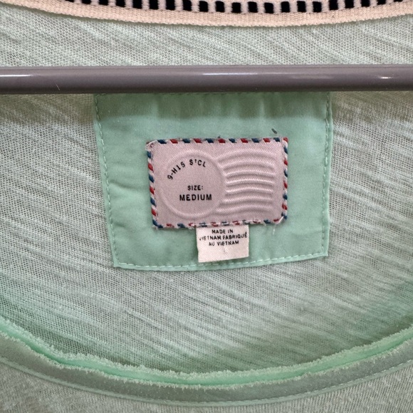Anthropologie 9-H15 STCL Mint Green Top - Picture 2 of 9